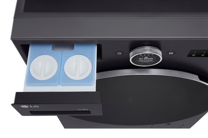 Máy giặt sấy LG Inverter giặt 15 kg - sấy 8 kg F2515RNTG